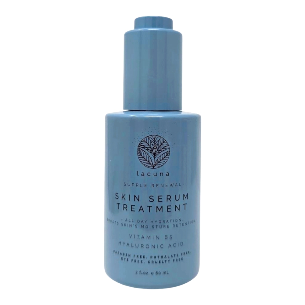 Lacuna Supple Renewal Skin Serum Treatment Vitamin B5 & Hyaluronic Acid 2 oz